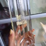 Vase en cristal Walther Kristallglas style Bauhaus