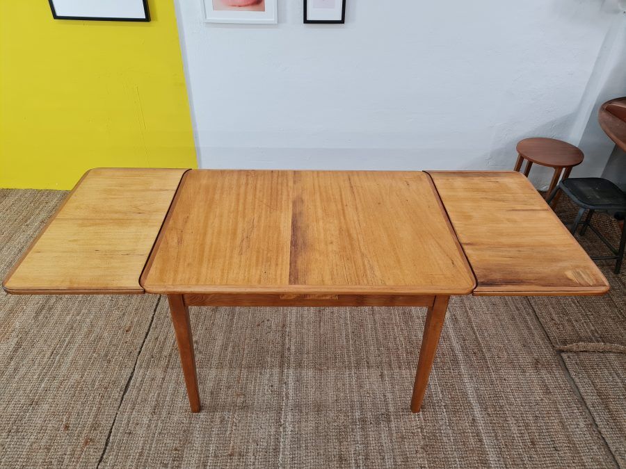 Vintage scandinavian table – 110 cm