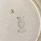 Digoin & Sarreguemines round dish, Rosa model, between 1920 and 1950