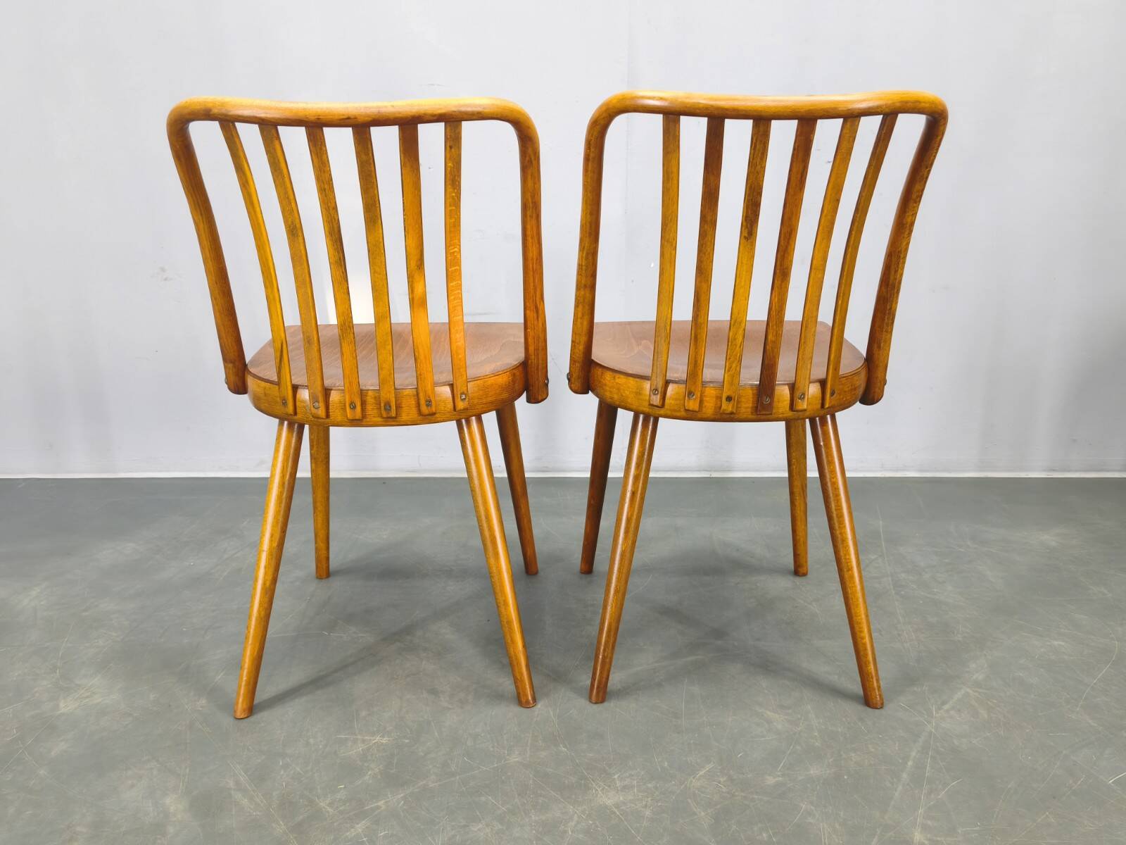 Antonin Suman for TON Dining Chairs, 1960s, Set of Four