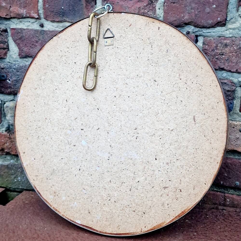 Vintage ceramic tile mirror