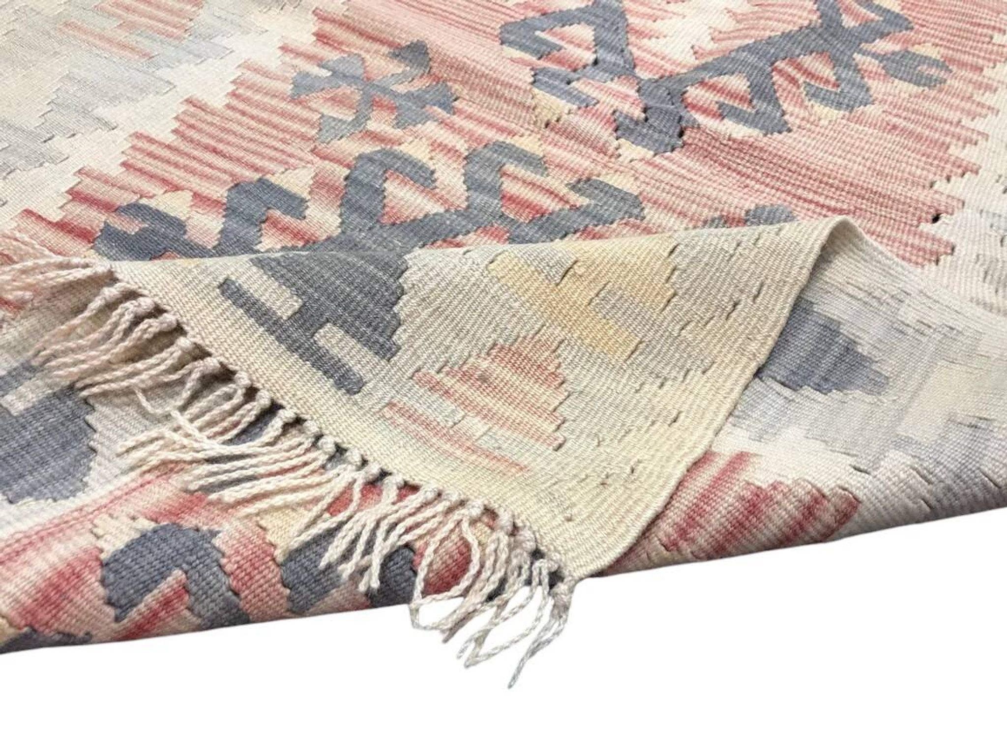 Oushak Vintage Small Kilim Rug