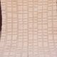 Handmade white Berber rug in natural wool, size 140 x 260 cm