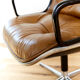 Charles Pollock Leather Executive Chair for Knoll International