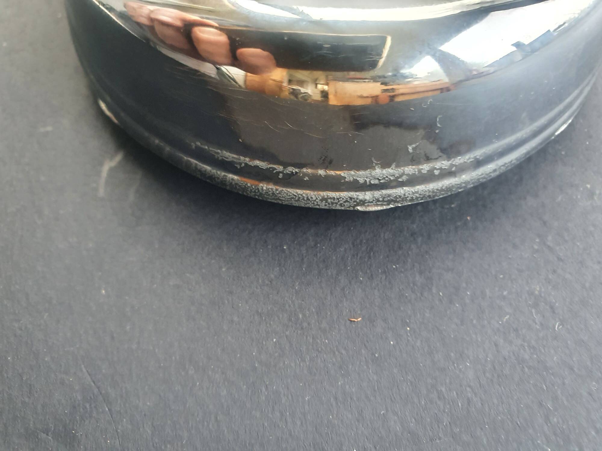 Vintage chrome wall light