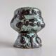Vintage head cache-pot Strehla ceramics