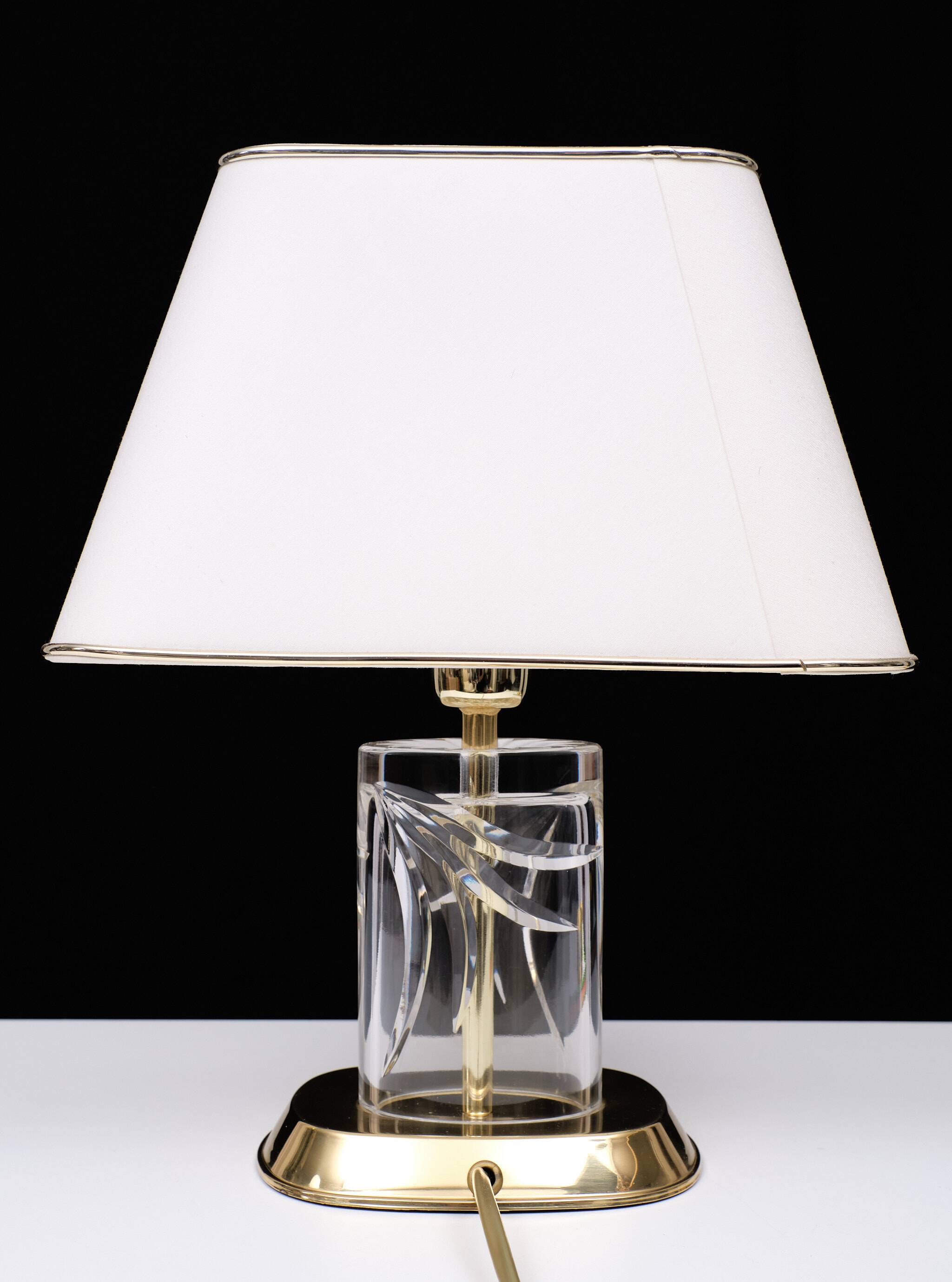 Preciosa Top quality pristine Bohemian Crystal Table lamp Czech Republic
