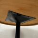 Table basse en formica blanche vintage