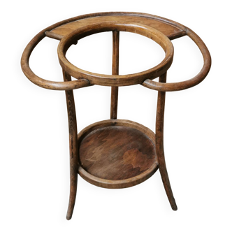 Bentwood bathroom cabinet, art nouveau plant holder