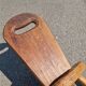 Vintage Brutalist Low Chair