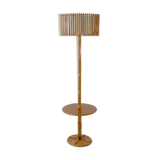 Rattan lamppost