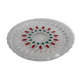 Assiette en cristal transparent vintage, Italie, 1960s