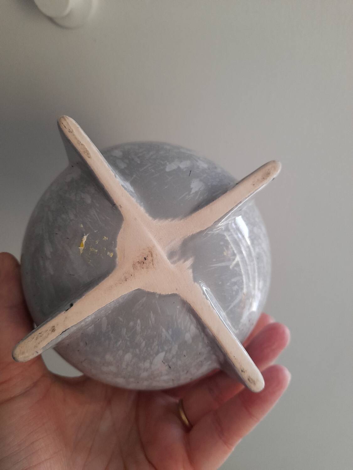 Royal Postmodern Atomic Ball Vase