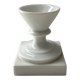 Bougeoir classique en porcelaine