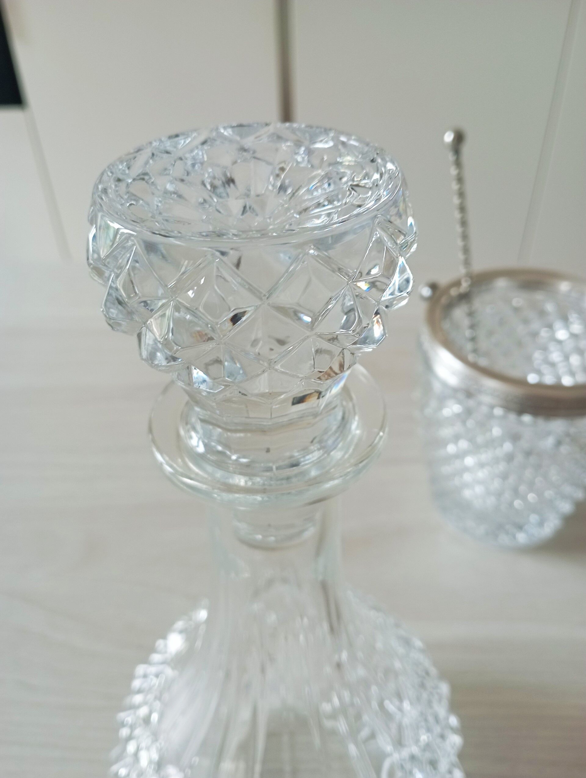 Carafe and ice bucket from the 60s