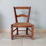 Old low chair from the 30s/40s