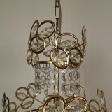 80s stamped chandelier
