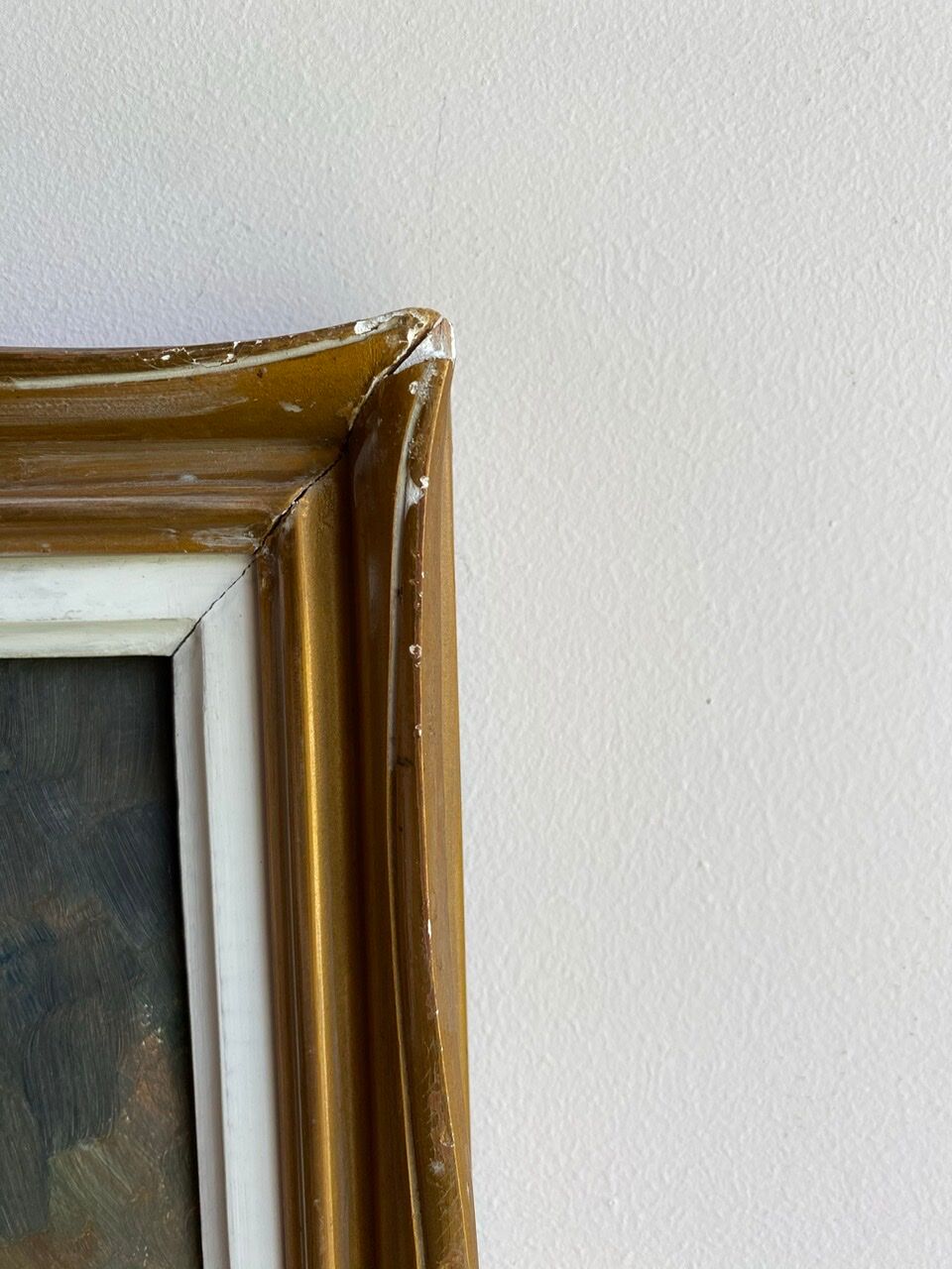 Old painting, portrait of a man with a turban, 20th century, signed