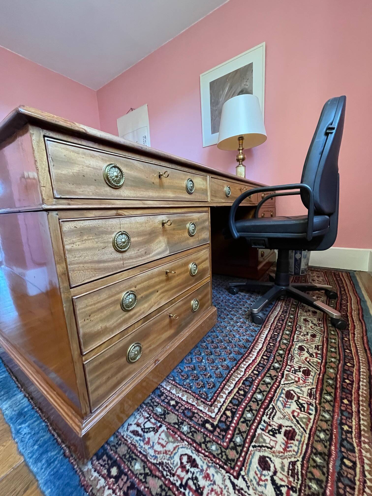 Bureau ministériel double face