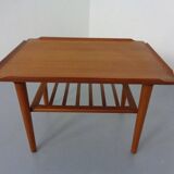 Teak Coffee Table by Holger Georg Jensen for Kubus, Denmark, 1960s