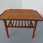 Teak Coffee Table by Holger Georg Jensen for Kubus, Denmark, 1960s
