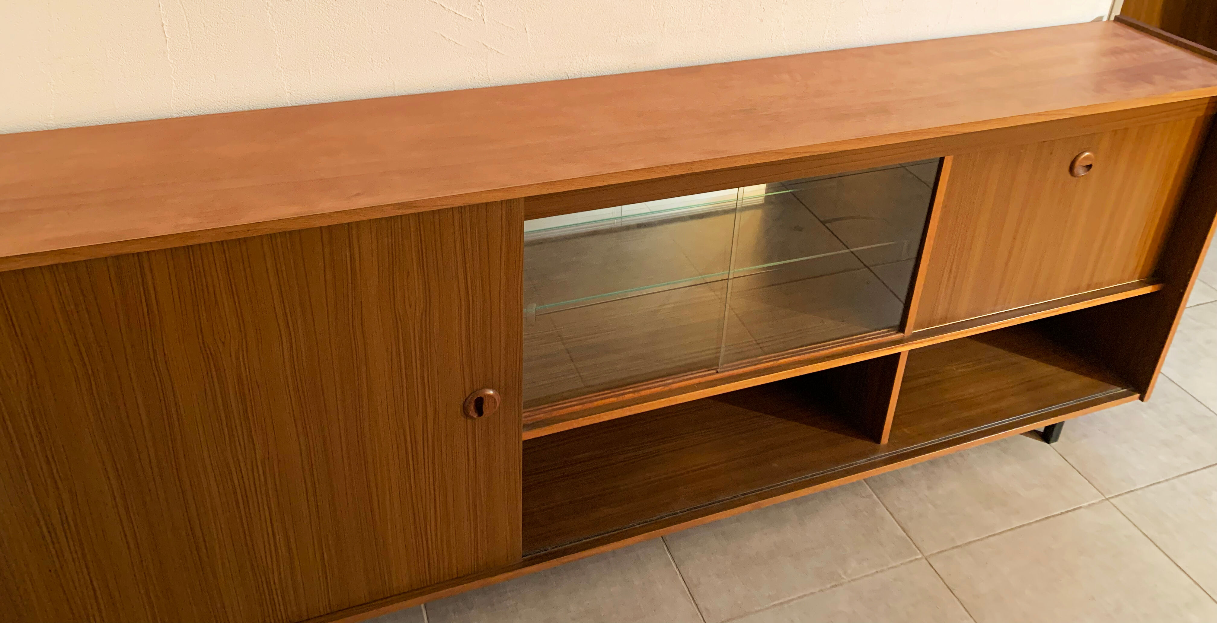Vintage high row from the scandinavian 60s
