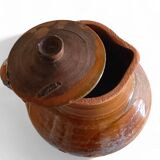 Rustic Terracotta Cooking Olla, Hand-Crafted, Spanish, 19th Century