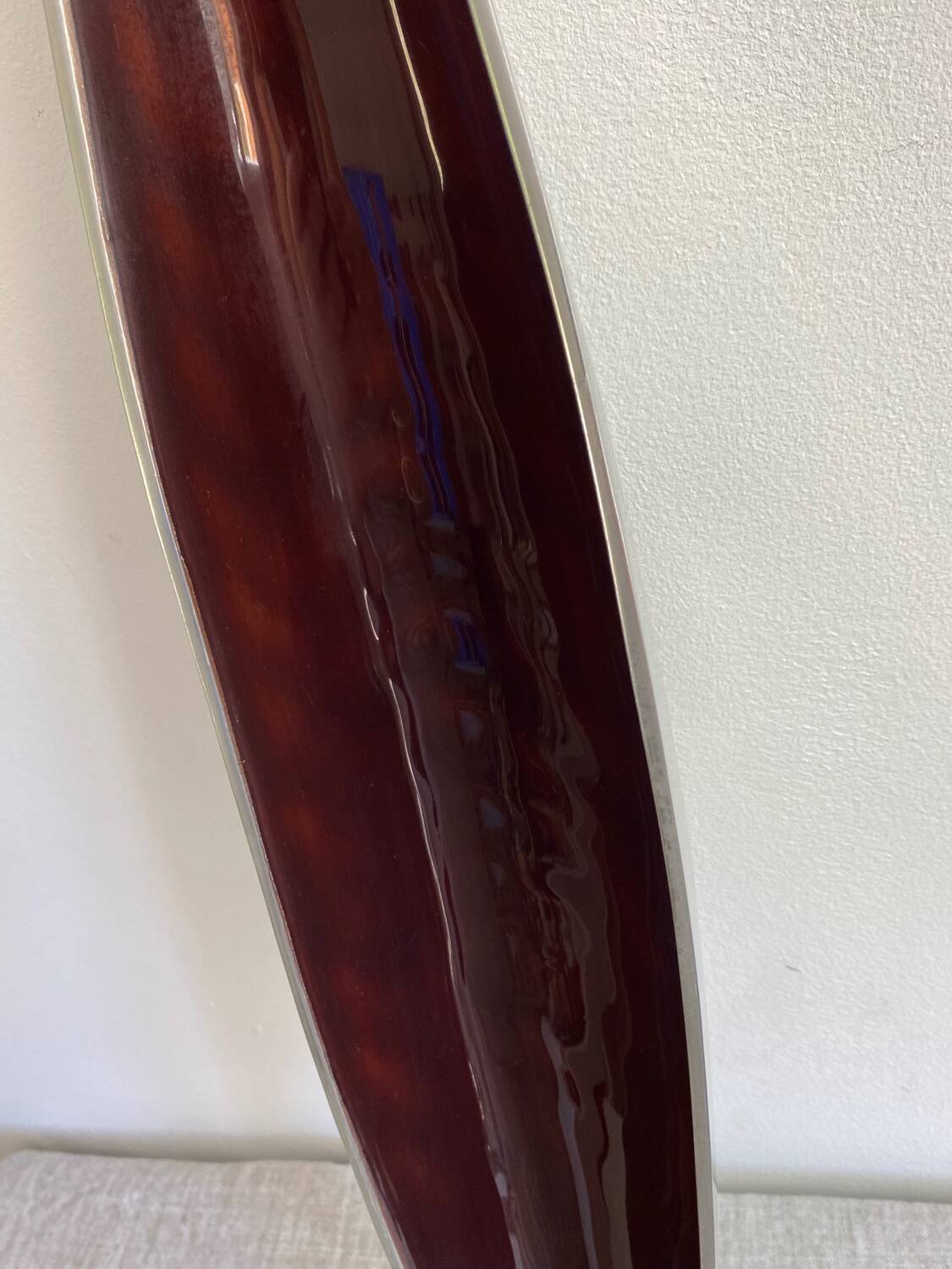 Large enamelled aluminium shuttle cup