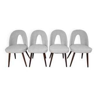4 chaises de salle à manger par Antonin Suman, 1960s