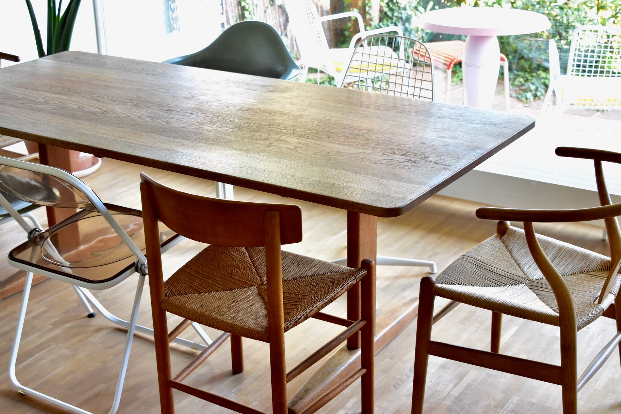 Børge mogensen, shaker dining table for c.m. madsen. denmark, circa 1960