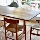 Børge mogensen, shaker dining table for c.m. madsen. denmark, circa 1960