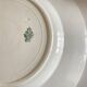 XXXL plate centrepiece Lunéville 1900 in white earthenware
