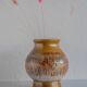 Mid-century Scandinavian modern art pottery vase in ceramic from Tilgmans, Sweden