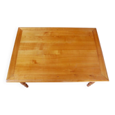 table basse en merisier massif