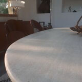 Roche Bobois travertine table