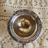 Silver-plated tea strainer