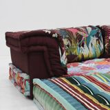 Roche Bobois Mah Jong sofa 6 pieces design by Hans Hopfer
