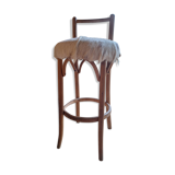 Bar stool with backrest