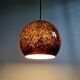 Suspension in speckled black opaline, Peill & Putzler, 1970s