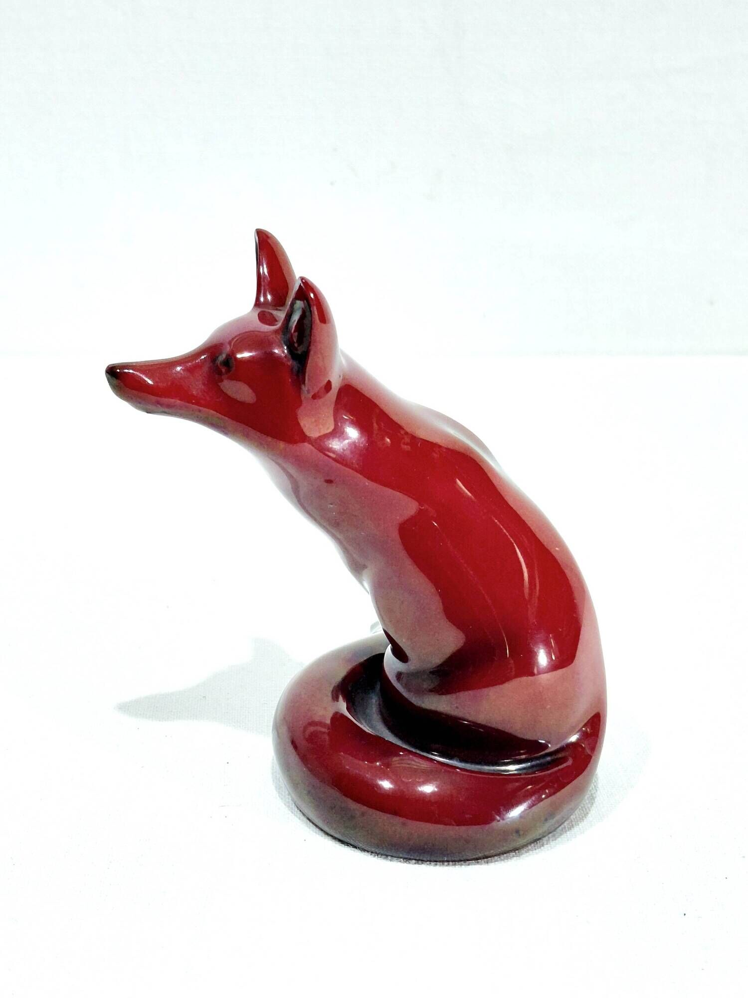 Royal Doulton Flambe - red fox
