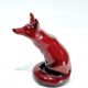 Royal Doulton Flambe - red fox