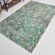 Tapis vintage style plantes 5x8, 148x243cm