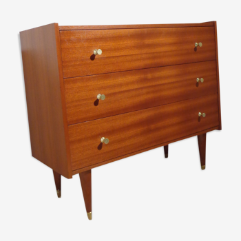 Chest of drawer vintage 60s teak