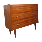 Chest of drawer vintage 60s teak