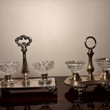Two double cellars including Baccarat Crystal