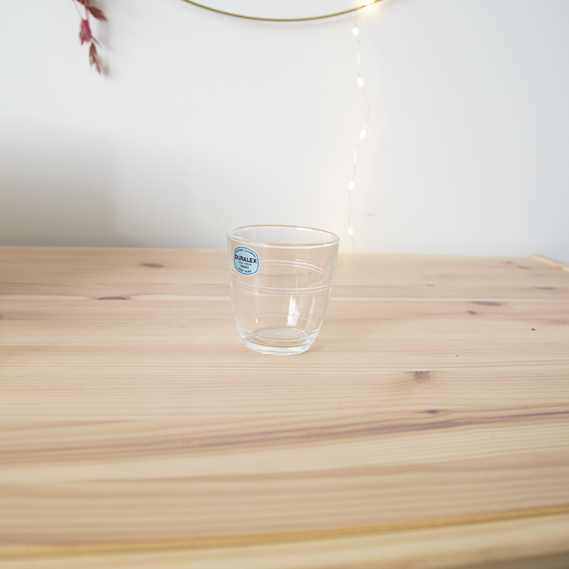 Duralex vintage Gigogne model glasses