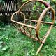 Rattan magazine rack