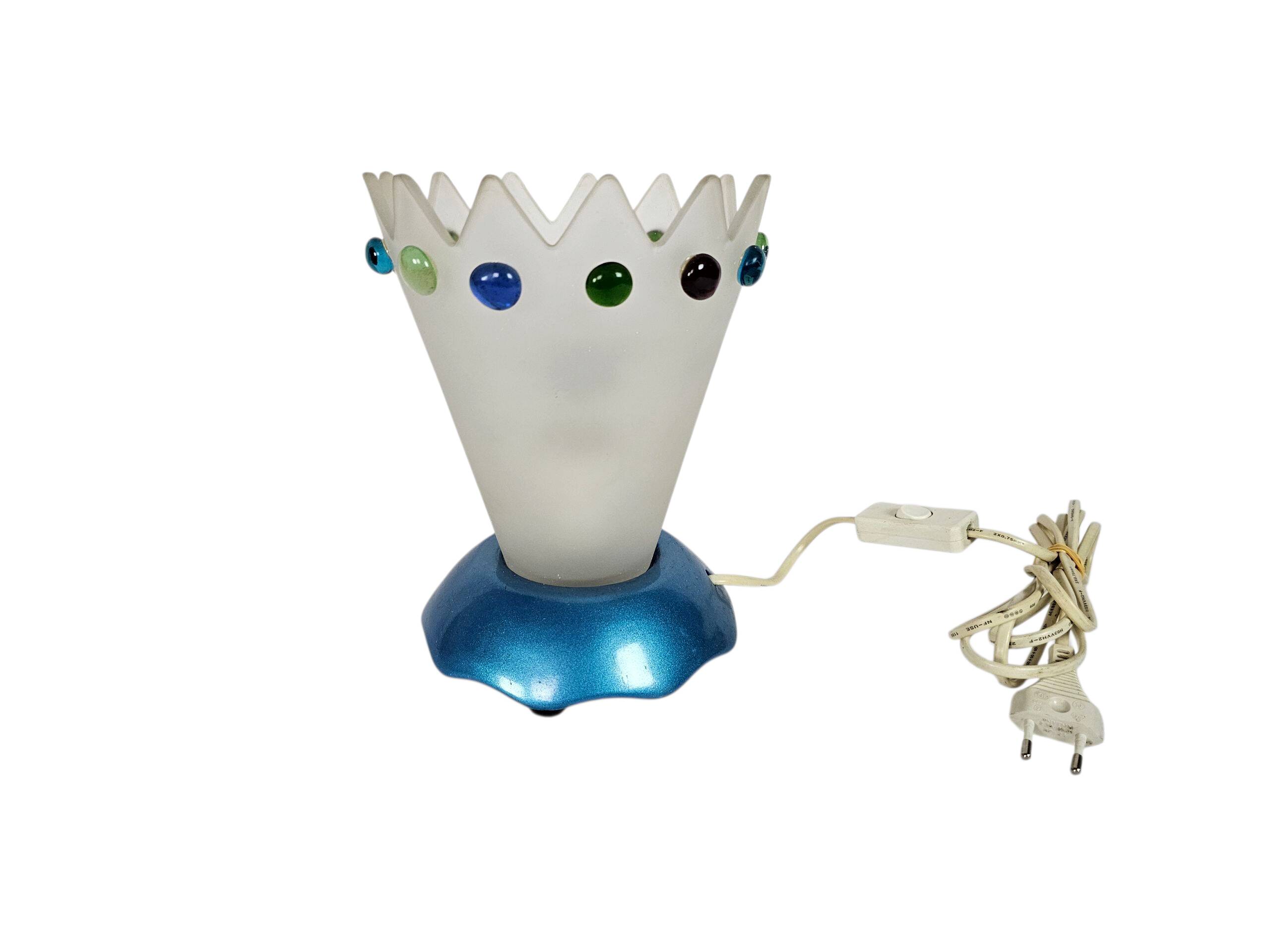 Ikea - Ikea design team - model Skrona - table lamp - glass - 1995-1997