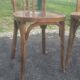 Lot de ancienne chaises de bistrot ,baumann bous courbe vintage