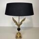 Royal Eagle Table Lamp in Bronze, in the Style of Maison Charles, Work